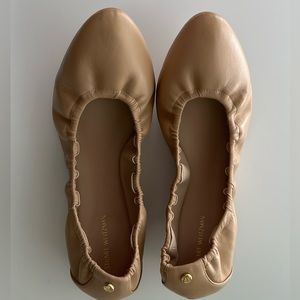 STUART WEITZMAN new leather ballet shoes size 11.